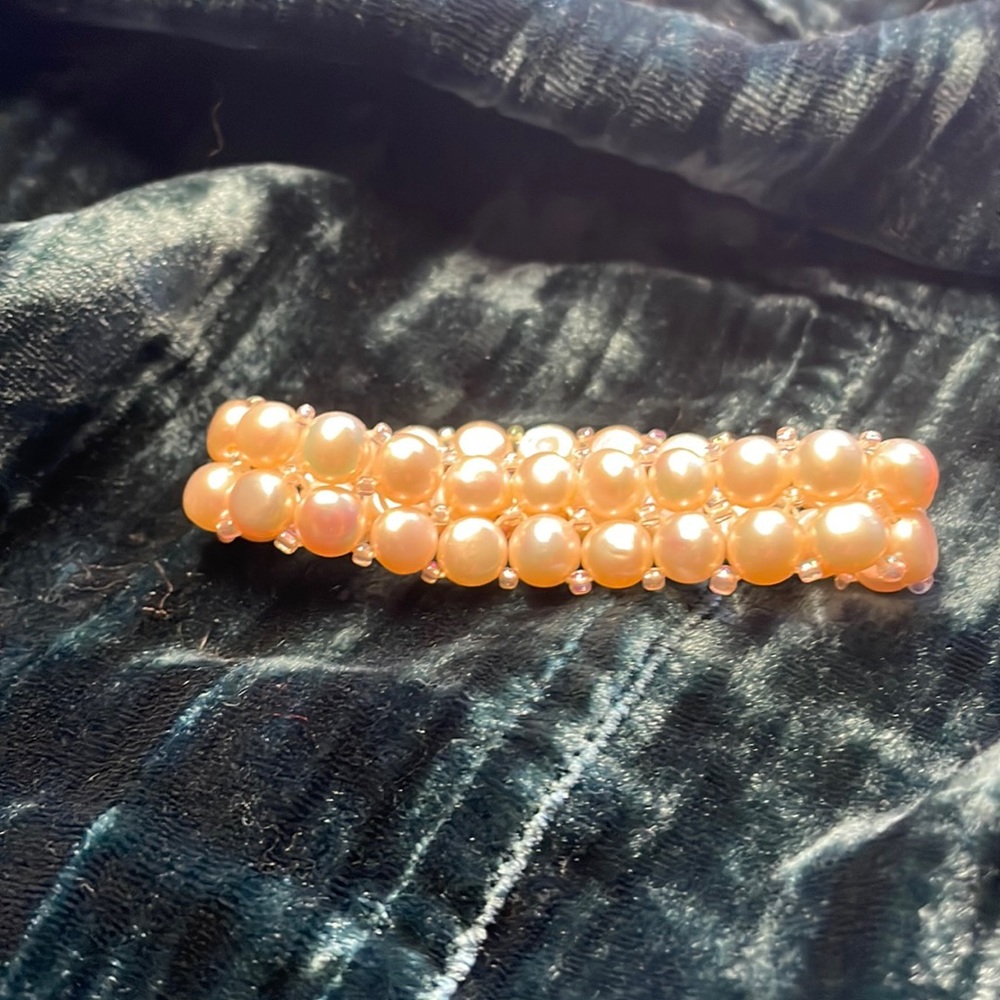 Freshwater pearl stretch bracelet